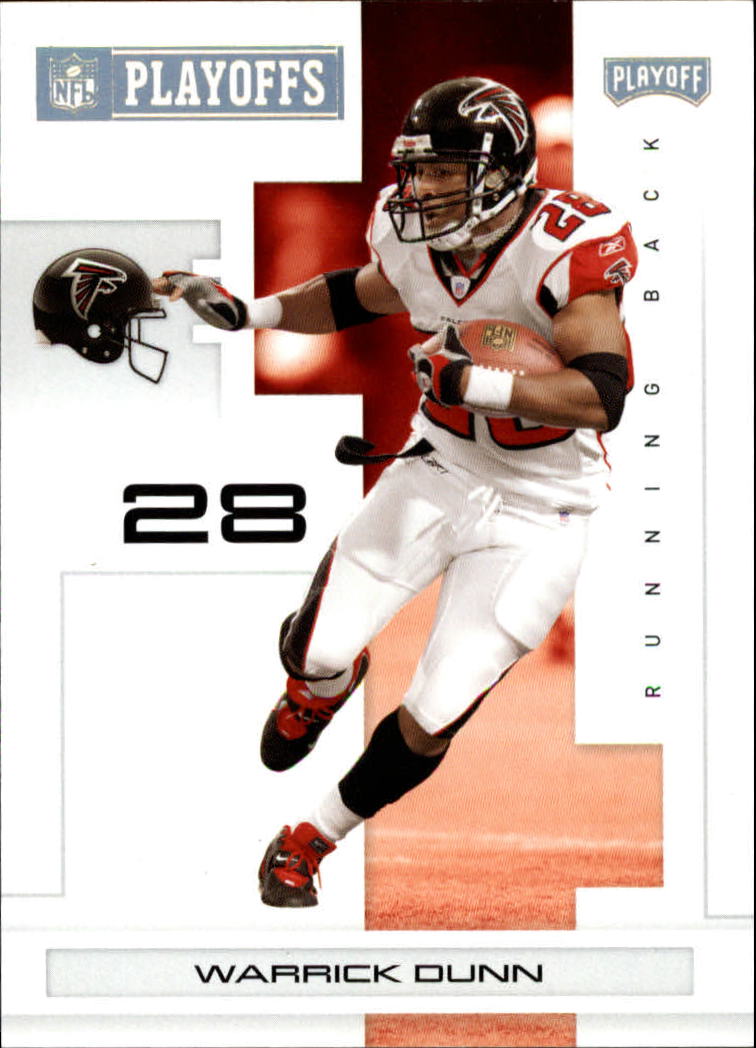 2007 Playoff NFL Playoffs Gold #7 Warrick Dunn