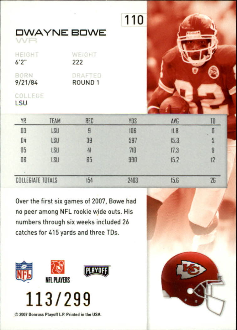 A9573- 2007 Playoff NFL Playoffs Gold Football Cards -You Pick- 15+ FREE US SHIP - Picture 21 of 155