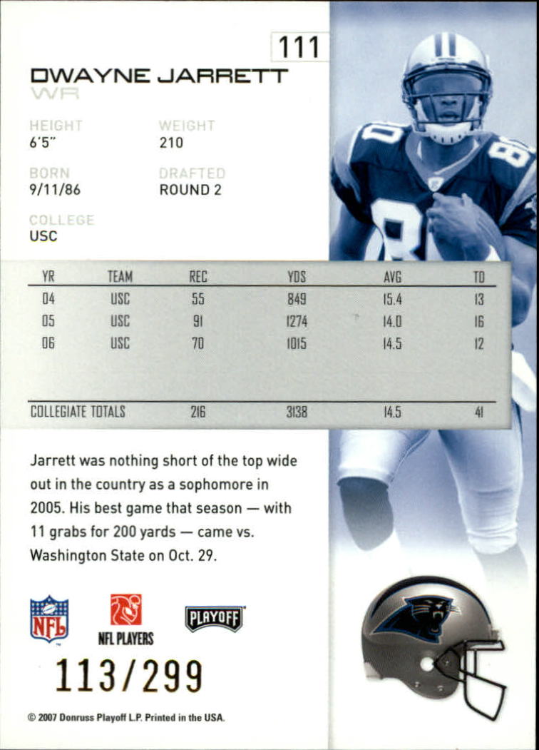 A9573- 2007 Playoff NFL Playoffs Gold Football Cards -You Pick- 15+ FREE US SHIP - Picture 23 of 155