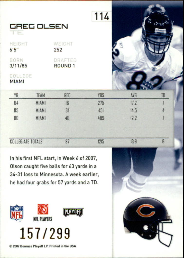 A9573- 2007 Playoff NFL Playoffs Gold Football Cards -You Pick- 15+ FREE US SHIP - Picture 29 of 155