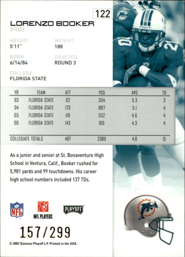 A9573- 2007 Playoff NFL Playoffs Gold Football Cards -You Pick- 15+ FREE US SHIP - Picture 43 of 155