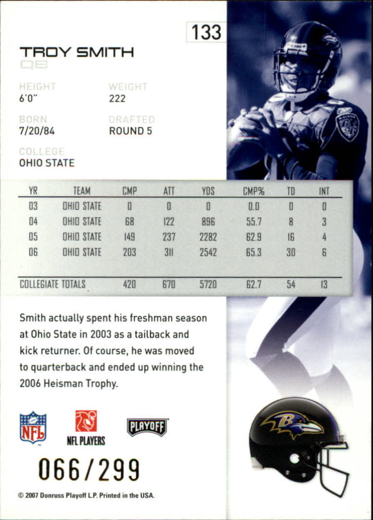 A9573- 2007 Playoff NFL Playoffs Gold Football Cards -You Pick- 15+ FREE US SHIP - Picture 63 of 155