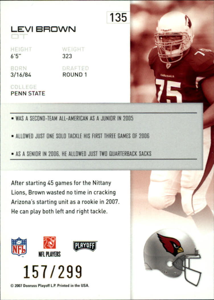 A9573- 2007 Playoff NFL Playoffs Gold Football Cards -You Pick- 15+ FREE US SHIP - Picture 67 of 155
