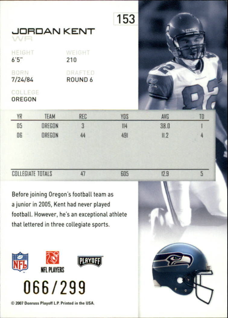 A9573- 2007 Playoff NFL Playoffs Gold Football Cards -You Pick- 15+ FREE US SHIP - Picture 101 of 155