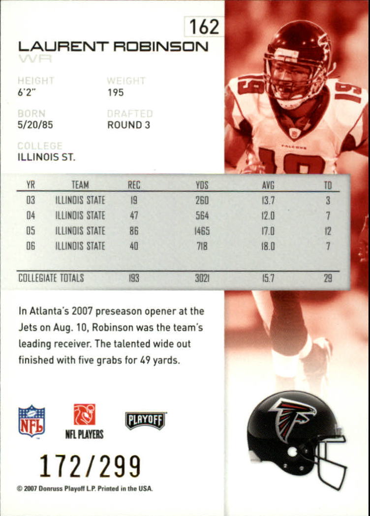 A9573- 2007 Playoff NFL Playoffs Gold Football Cards -You Pick- 15+ FREE US SHIP - Picture 119 of 155
