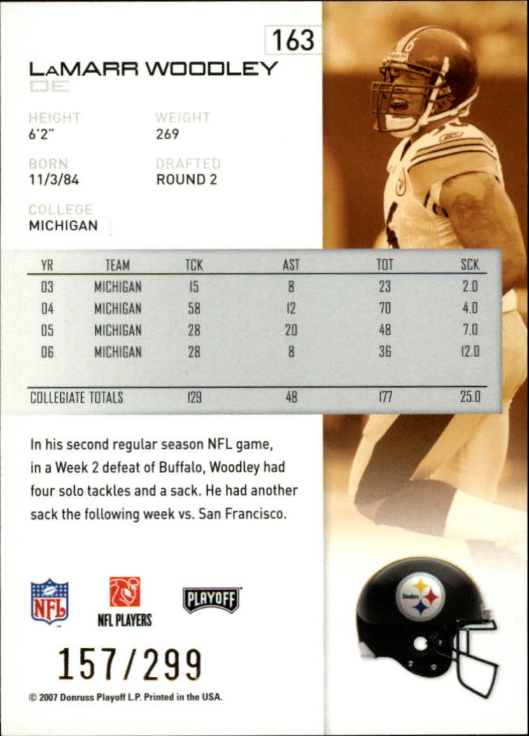 A9573- 2007 Playoff NFL Playoffs Gold Football Cards -You Pick- 15+ FREE US SHIP - Picture 121 of 155