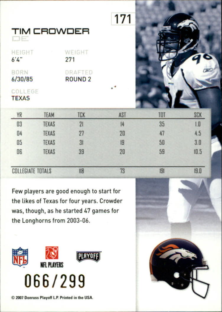 A9573- 2007 Playoff NFL Playoffs Gold Football Cards -You Pick- 15+ FREE US SHIP - Picture 137 of 155