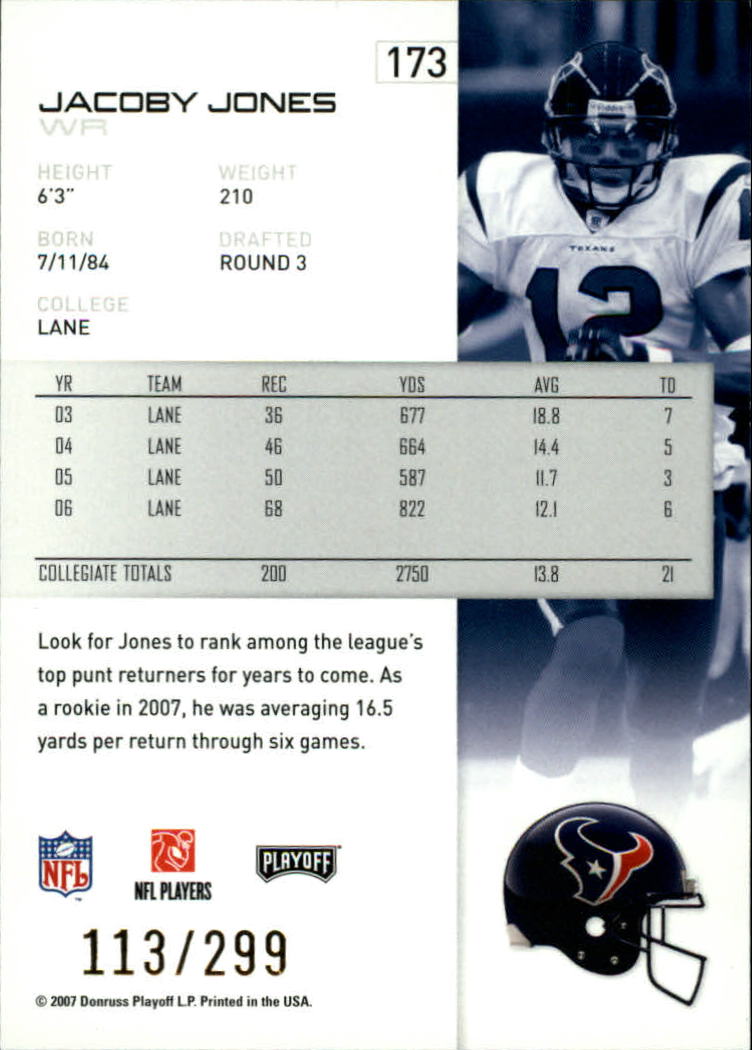 A9573- 2007 Playoff NFL Playoffs Gold Football Cards -You Pick- 15+ FREE US SHIP - Picture 141 of 155
