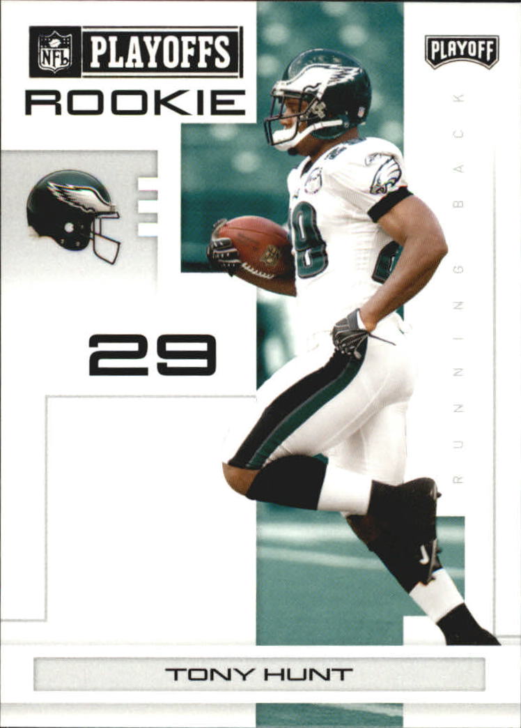 2007 Playoff NFL Playoffs Black #131 Tony Hunt