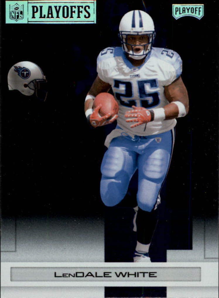 2007 Playoff NFL Playoffs Silver Metalized #96 LenDale White