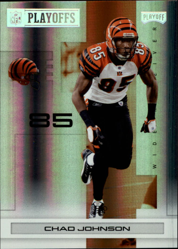 2007 Playoff NFL Playoffs Silver Holofoil #19 Chad Johnson