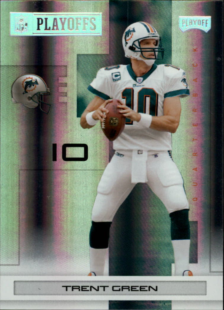 2007 Playoff NFL Playoffs Silver Holofoil #51 Trent Green