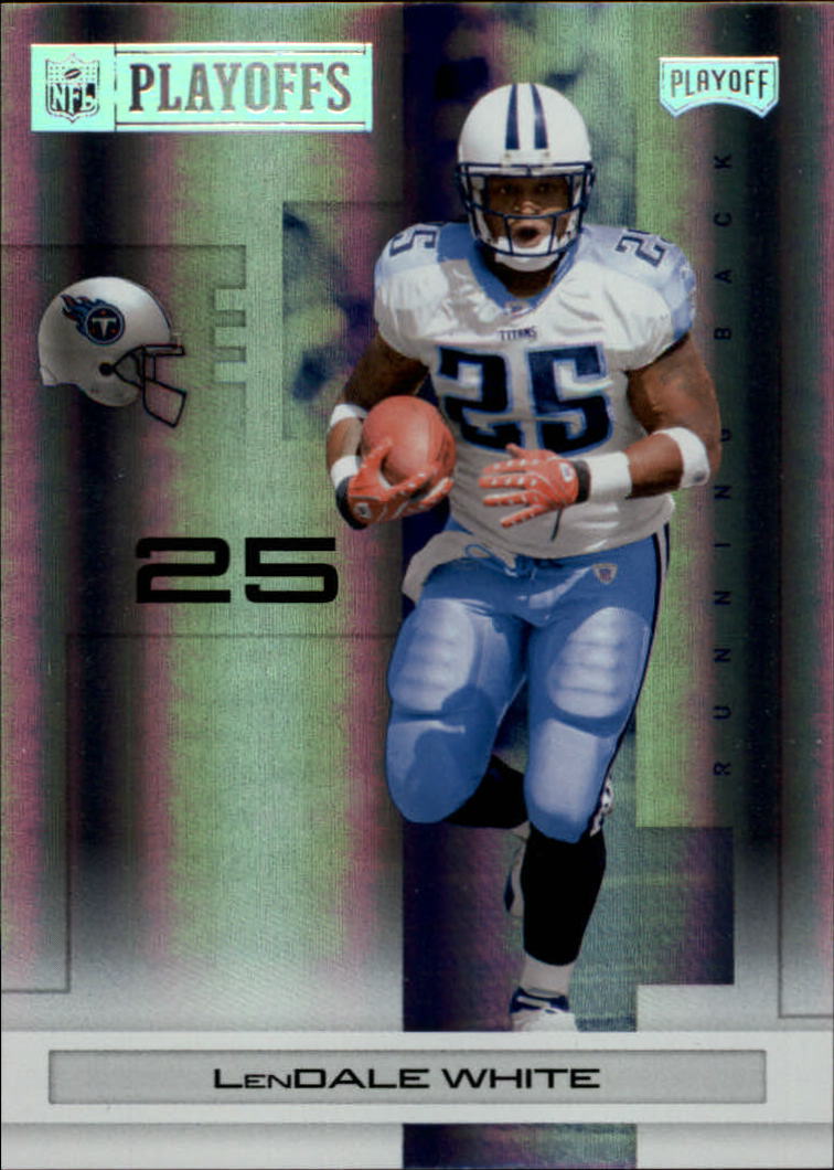 2007 Playoff NFL Playoffs Silver Holofoil #96 LenDale White