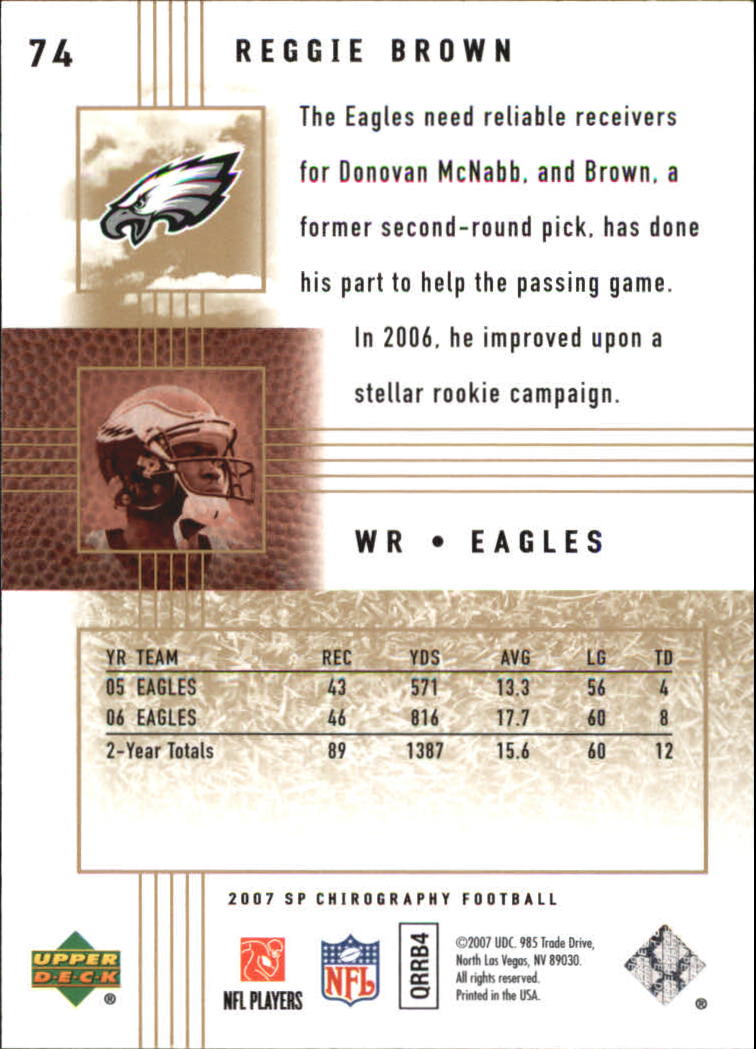 2007 SP Chirography (Upper Deck) Football Cards - Picture 13 of 43