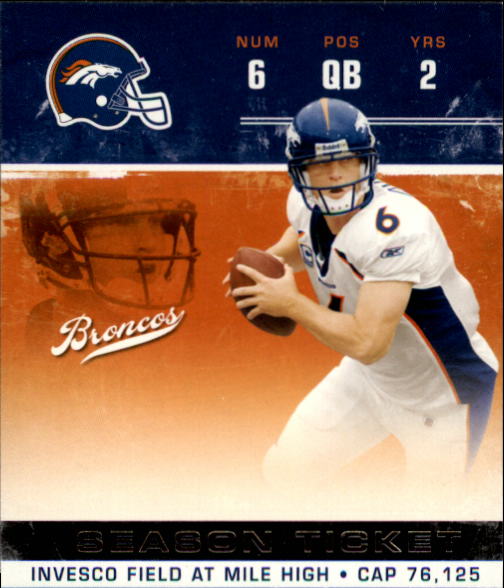 2007 Playoff Contenders #31 Jay Cutler