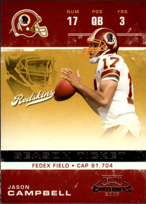 2007 Playoff Contenders #98 Jason Campbell