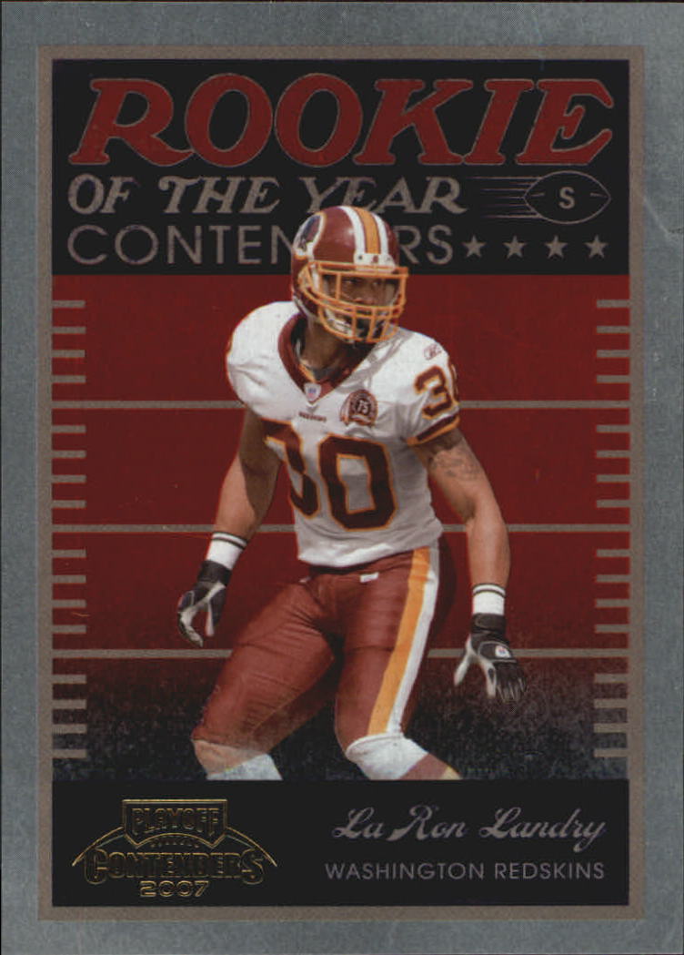 2007 Playoff Contenders ROY Contenders #21 LaRon Landry
