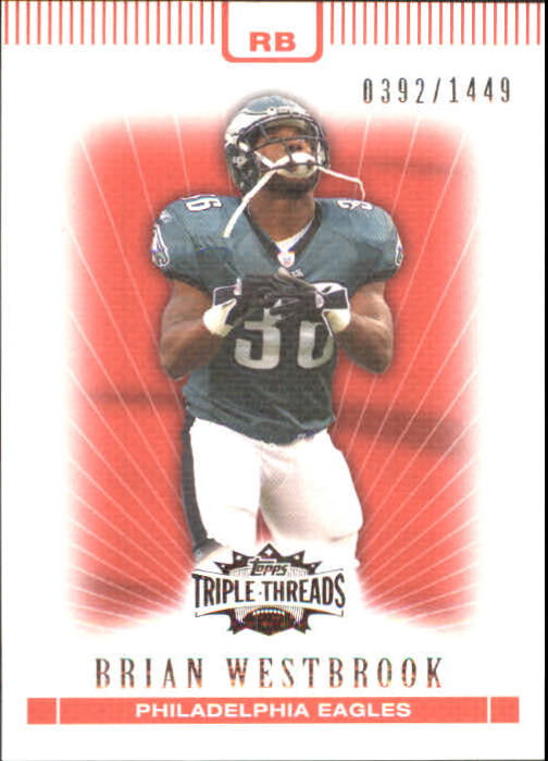 2007 Topps Triple Threads #30 Brian Westbrook