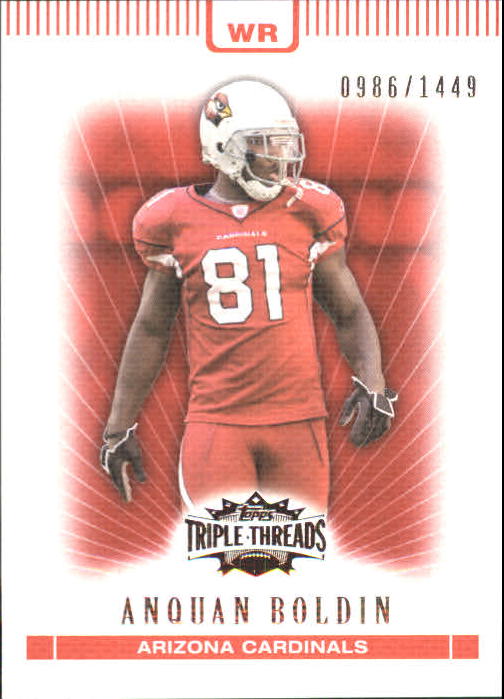 2007 Topps Triple Threads #64 Anquan Boldin