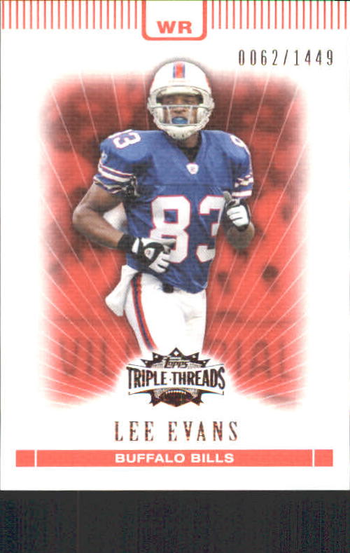 2007 Topps Triple Threads #68 Lee Evans
