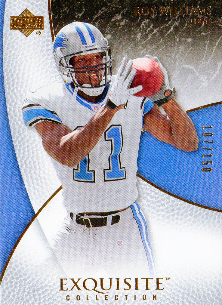 2007 Exquisite Collection #22 Roy Williams WR