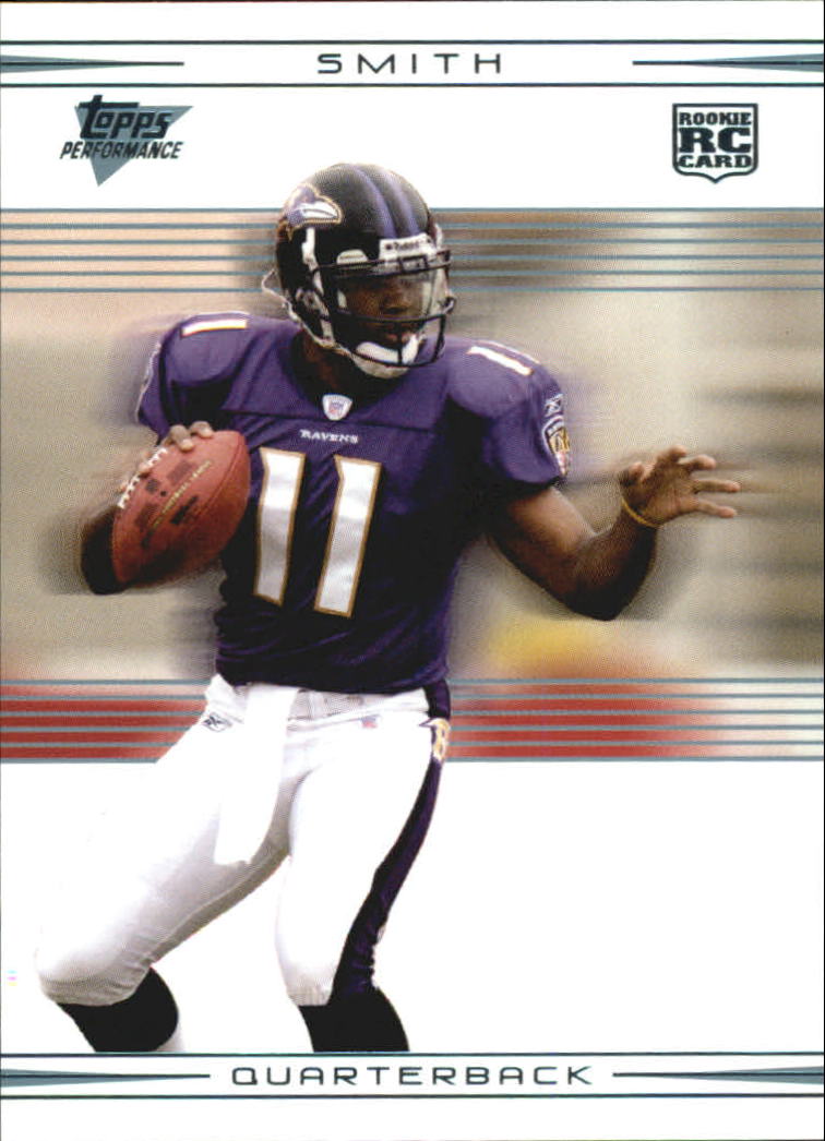 2007 Topps Performance #107 Troy Smith RC