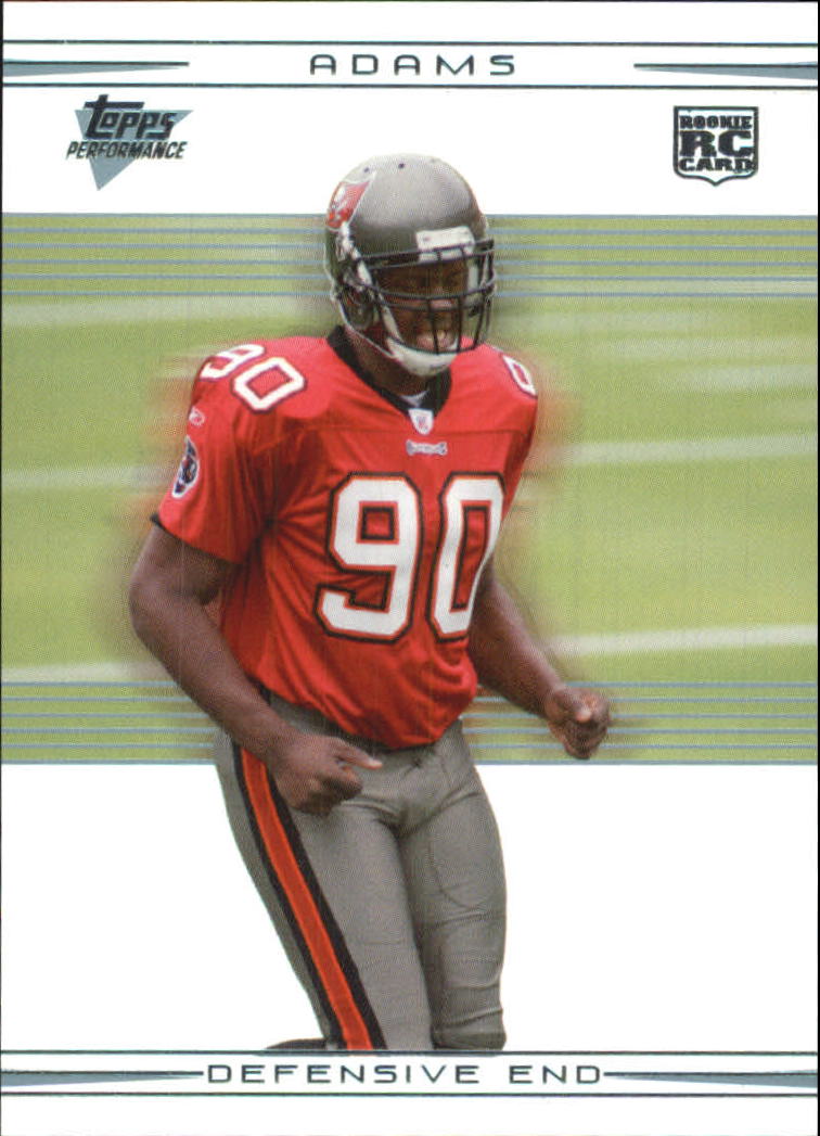 2007 Topps Performance #130 Gaines Adams RC