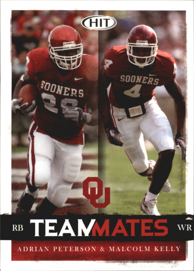 2008 SAGE HIT #59 Adrian Peterson/Malcolm Kelly