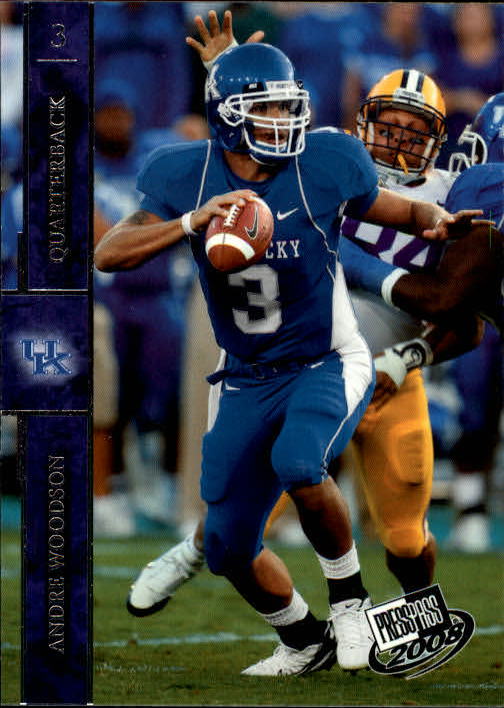 2008 Press Pass #13 Andre Woodson