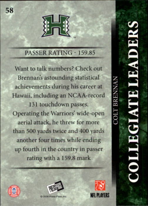 2008 Press Pass Football "Main Set" Base Cards - Picture 111 of 195