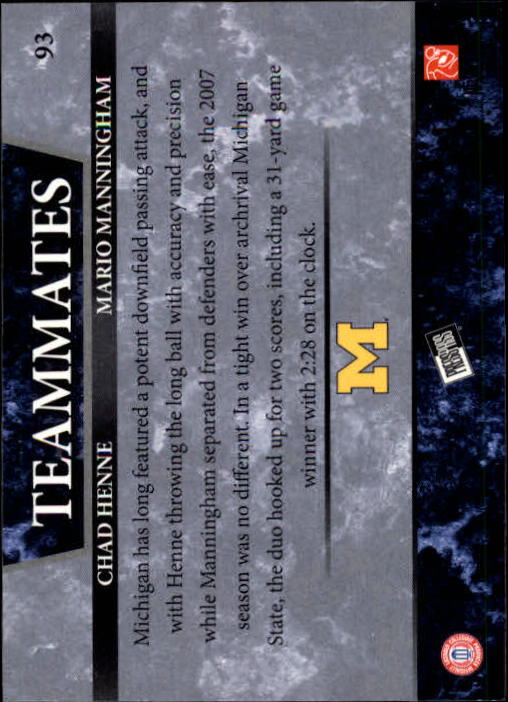 2008 Press Pass Football "Main Set" Base Cards - Picture 177 of 195