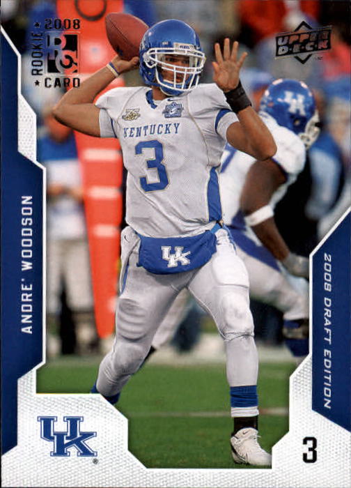 2008 Upper Deck Draft Edition #4 Andre Woodson RC