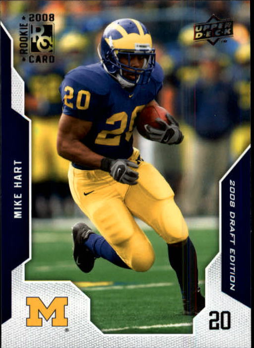 2008 Upper Deck Draft Edition #75 Mike Hart RC