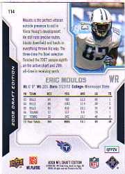 A2041- 2008 Upper Deck Draft Edition FB #s 1-250 -You Pick- 15+ FREE US SHIP - Picture 225 of 481