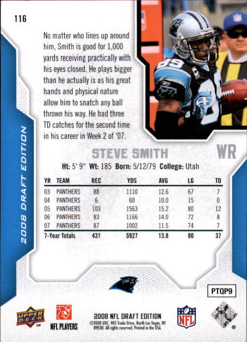 A2041- 2008 Upper Deck Draft Edition FB #s 1-250 -You Pick- 15+ FREE US SHIP - Picture 229 of 481