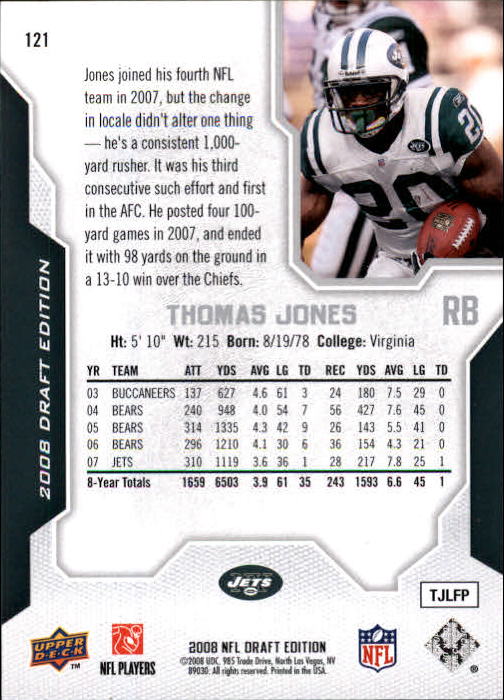 A2041- 2008 Upper Deck Draft Edition FB #s 1-250 -You Pick- 15+ FREE US SHIP - Picture 239 of 481