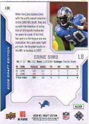 A2041- 2008 Upper Deck Draft Edition FB #s 1-250 -You Pick- 15+ FREE US SHIP - Picture 271 of 481