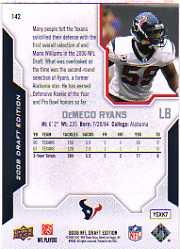 A2041- 2008 Upper Deck Draft Edition FB #s 1-250 -You Pick- 15+ FREE US SHIP - Picture 279 of 481