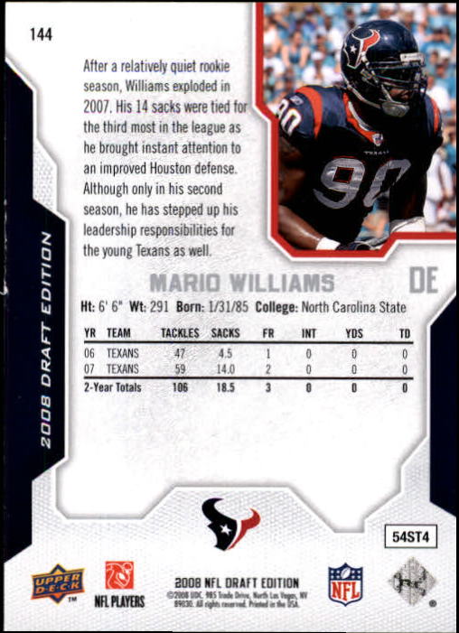 A2041- 2008 Upper Deck Draft Edition FB #s 1-250 -You Pick- 15+ FREE US SHIP - Picture 283 of 481