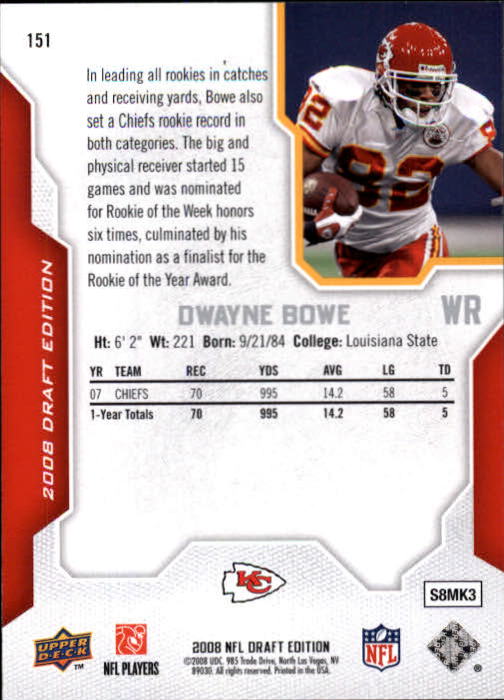 A2041- 2008 Upper Deck Draft Edition FB #s 1-250 -You Pick- 15+ FREE US SHIP - Picture 297 of 481