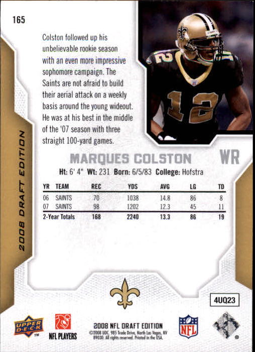 A2041- 2008 Upper Deck Draft Edition FB #s 1-250 -You Pick- 15+ FREE US SHIP - Picture 325 of 481