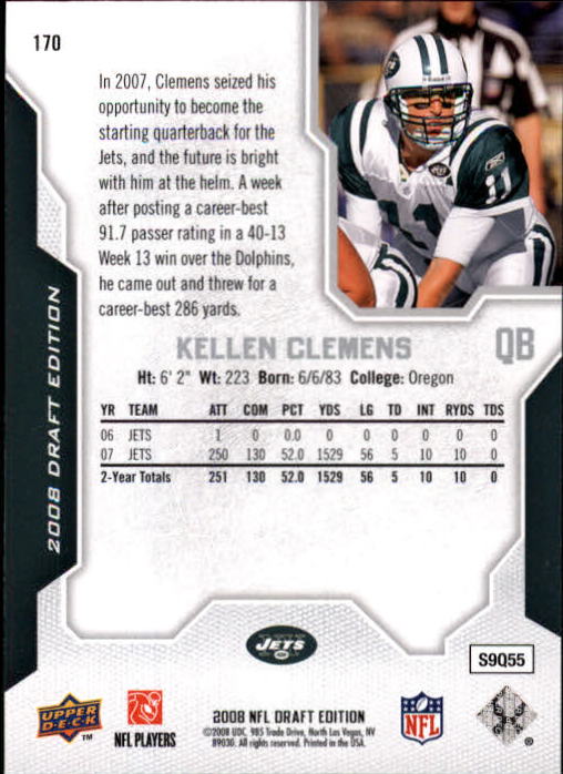 A2041- 2008 Upper Deck Draft Edition FB #s 1-250 -You Pick- 15+ FREE US SHIP - Picture 335 of 481