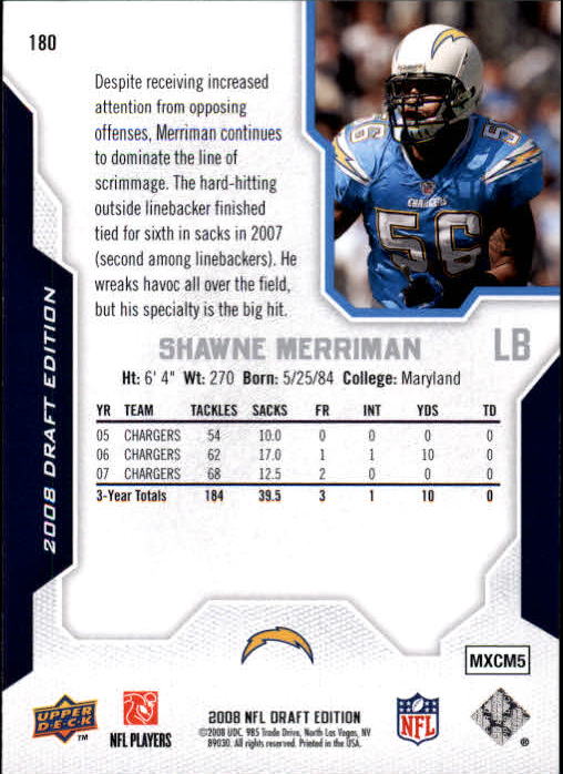 A2041- 2008 Upper Deck Draft Edition FB #s 1-250 -You Pick- 15+ FREE US SHIP - Picture 353 of 481
