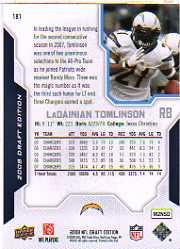 A2041- 2008 Upper Deck Draft Edition FB #s 1-250 -You Pick- 15+ FREE US SHIP - Picture 355 of 481