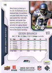 A2041- 2008 Upper Deck Draft Edition FB #s 1-250 -You Pick- 15+ FREE US SHIP - Picture 369 of 481