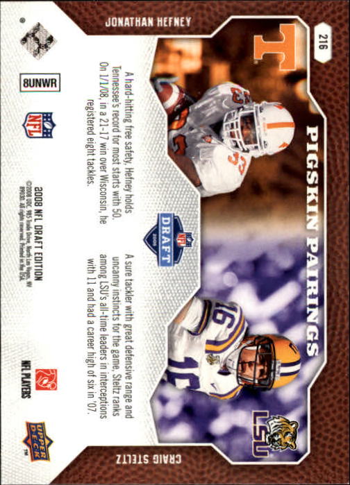 A2041- 2008 Upper Deck Draft Edition FB #s 1-250 -You Pick- 15+ FREE US SHIP - Picture 419 of 481