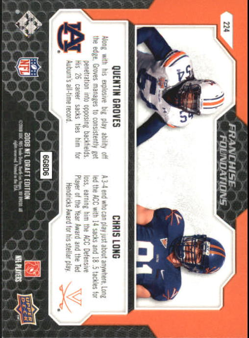 A2041- 2008 Upper Deck Draft Edition FB #s 1-250 -You Pick- 15+ FREE US SHIP - Picture 433 of 481