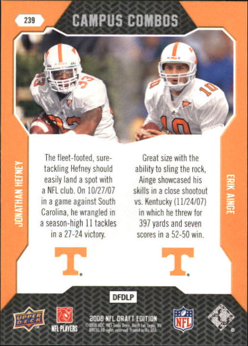 A2041- 2008 Upper Deck Draft Edition FB #s 1-250 -You Pick- 15+ FREE US SHIP - Picture 463 of 481