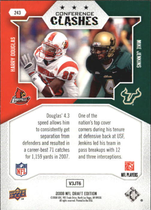 A2041- 2008 Upper Deck Draft Edition FB #s 1-250 -You Pick- 15+ FREE US SHIP - Picture 467 of 481