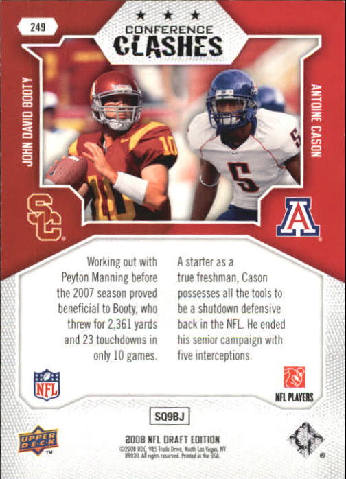 A2041- 2008 Upper Deck Draft Edition FB #s 1-250 -You Pick- 15+ FREE US SHIP - Picture 479 of 481